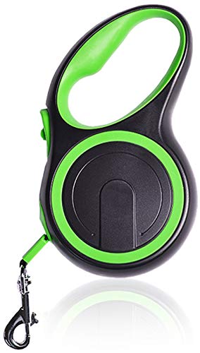 DHGTEP Haltbare Leine für Große Hunde Langes Starkes Nylon Einziehbare Große Hund Gassi Gehen Leinen Automatisch Ausziehbare Hundeleine Seil (Color : Green, Size : 8m/50KG) von DHGTEP