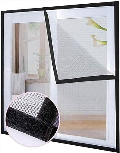 Katzenschutz Fenster Netz Mit Selbstklebeband, Katzennetz Balkon Fenster Transparent Netzgitter für Katzen, Fliegengitter, Moskitonetz, DIY-Größe (Size : 120x120cm) von DHGTEP