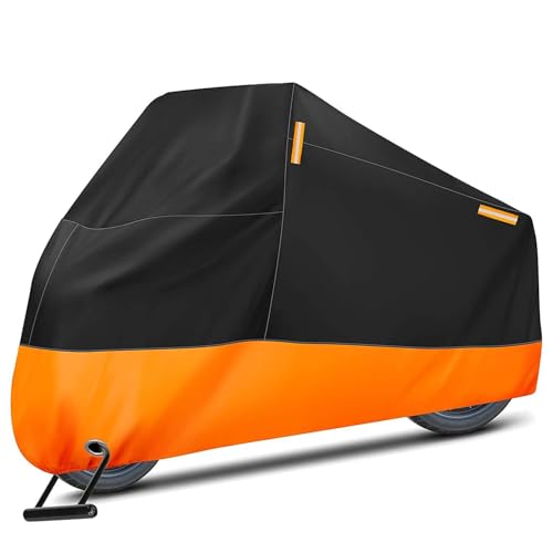 DHGVOS Motorrad Abdeckungen für VRSCSE2 Screamin' Eagle CVO V-Rod 2006, Kratzer Verhindern Motorrad Schutzhülle Staubdichte Abdeckung Regenschutz,B B von DHGVOS