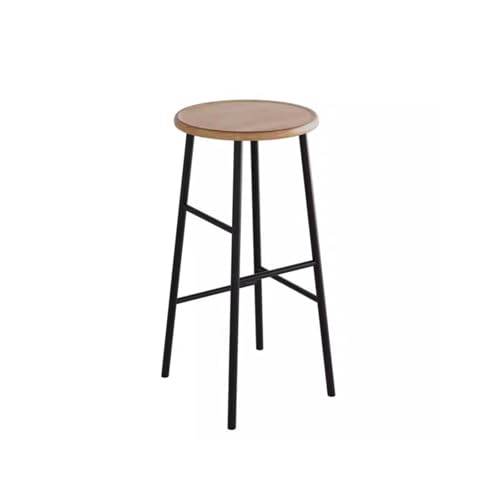 DHJUSPS Barhocker Moderne und minimalistische Heimstar Stühle Massivholz Hochhocker Island Hochhocker Freizeitstühle Barhocker für Küche Thriving von DHJUSPS