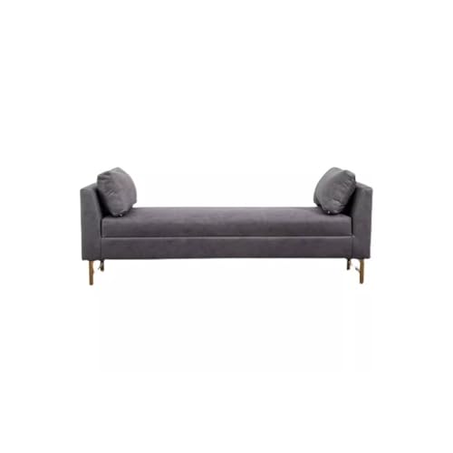 DHJUSPS Ottoman Bank Tritthocker Nordisch helles Luxusbett Endhocker Schlafzimmer Bett Couch Sofa Stylish einfache Schuhbank Fußhocker Ottoman Eitelkeit Hocker Enterprise Thriving von DHJUSPS