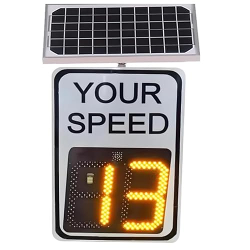 DHMYDPDZ LED-Geschwindigkeitsanzeige mit Solar-Radar, Aluminium-Radar-Geschwindigkeitsanzeige,Verkehrssicherheits- und Geschwindigkeitsbegrenzungstafel, geeignet für Autobahnen DHMYDPDZ LED-Geschwindigkeitsanzeige mit Solar-Radar, Aluminium-Radar-Geschwindigkeitsanzeige,Verkehrssicherheits- und Geschwindigkeitsbegrenzungstafel, geeignet für Autobahnen von DHMYDPDZ