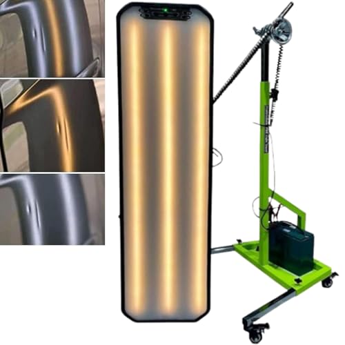 LED-Leuchttafel zur lackfreien Dellenreparatur95cm,robuste PDR-Leuchte,Lichtreflektortafel zur Dellenreparatur im Auto,Dellenreparaturwerkzeuge,verstellbare Halterung,50000 Stunden Lebensdauer von DHMYDPDZ