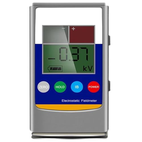 Tragbarer Infrarot-Antistatikfeld-Erkennungstester, verbessertes elektrostatisches Feldmessgerät 0–20 KV, tragbarer elektrostatischer Tester, Fehler innerhalb von 10% für Textilfasern, Papier von DHMYDPDZ