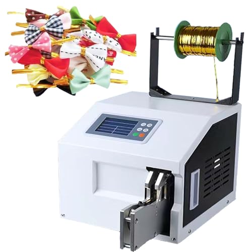 DHMYYXGS Automatischer Binder,Elektrischer,halbmanueller Beutelverschluss,Kapazität 60–75 Bündel pro Minute,Kabelbaum-Bindemaschine,Brotbeutelverschluss von DHMYYXGS