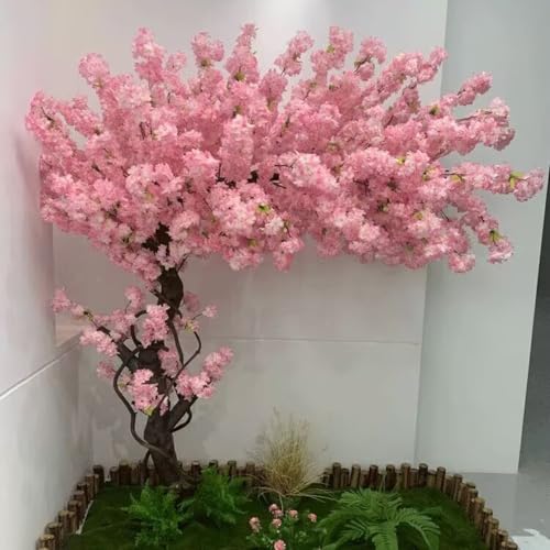 Künstlicher Rosa Kirschblütenbaum,Seidenblume Baum,Handgefertigte Gefälschte Sakura-Seidenblumendekoration,Perfekt Für Heimdekoration,2x2m Künstlicher Rosa Kirschblütenbaum,Seidenblume Baum,Handgefertigte Gefälschte Sakura-Seidenblumendekoration,Perfekt Für Heimdekoration,2x2m von DHMYYXGS
