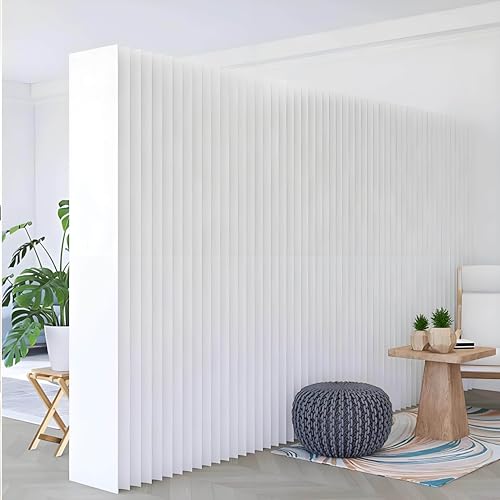 Raumteiler Aus Papier,Folding Room Divider,Paravents Moderner Raumteiler Aus Papier,Zusammenklappbarer Tragbarer Sichtschutz,Flexibel Verstellbare Trennwände,4x2.4m/13.12x7.87ft von DHMYYXGS