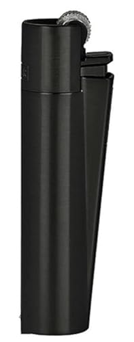 Clipper® Feuerzeug 1x Schwarz (Schwarz) von DHOBIA