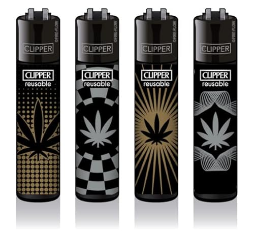 Clipper® Feuerzeug - Neue Motive 2023 + Crystal Balls (Gold & Silver Leaves) von DHOBIA