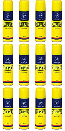 Clipper Gas Gelb 100ml + GRATIS Crystal Balls (12x 100ml) von DHOBIA