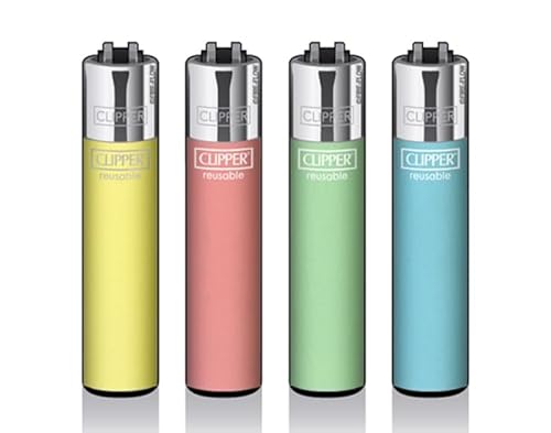 Clipper Micro Feuerzeuge Verschidenen Modelle Inkl. Gratis Crystal Balls (Micro Metallic Pastel) von DHOBIA