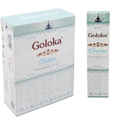 Goloka Räucherstäbchen Verschiedene Düfte (3X Divine) von DHOBIA