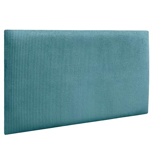 DHOME Gepolsterte Premium Cord Paneele Selbstklebend für Wände Schallabsorbierend Stoßfest Ideal für Kopfteile Dekoration Zuhause und Schlafzimmer (Türkis, 60x50cm) DHOME Gepolsterte Premium Cord Paneele Selbstklebend für Wände Schallabsorbierend Stoßfest Ideal für Kopfteile Dekoration Zuhause und Schlafzimmer (Türkis, 60x50cm) von DHOME