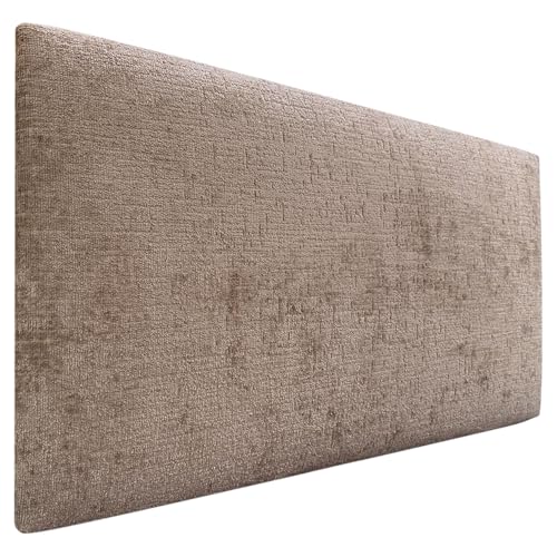 DHOME Kopfteil aus Premium-Ökowolle, schlicht, gepolstertes Kopfteil für Winterluxus-Schlafzimmer (Braun, 95cm) DHOME Kopfteil aus Premium-Ökowolle, schlicht, gepolstertes Kopfteil für Winterluxus-Schlafzimmer (Braun, 95cm) von DHOME