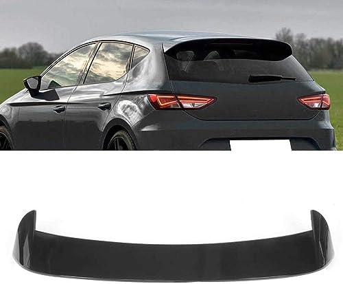 Auto Heckspoiler Spoiler Für SEAT Leon 5F Mk3 5 Door 2013-2020, Kratzfeste Kofferraumspoiler HeckflüGel, Dachspoiler, AußEn Styling ZubehöR Auto Heckspoiler Spoiler Für SEAT Leon 5F Mk3 5 Door 2013-2020, Kratzfeste Kofferraumspoiler HeckflüGel, Dachspoiler, AußEn Styling ZubehöR von DHONDT