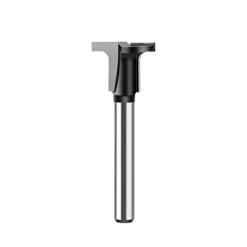DHRCONPA 1/4 "oder 6mm Schaft T-Slot Arc Biegen Cutter for Halb-Runde Und Winkel Holzbearbeitung 1PC von DHRCONPA