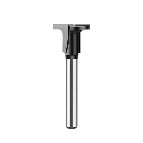 DHRCONPA 1/4 "oder 6mm Schaft T-Slot Arc Biegen Cutter for Halb-Runde Und Winkel Holzbearbeitung 1PC von DHRCONPA