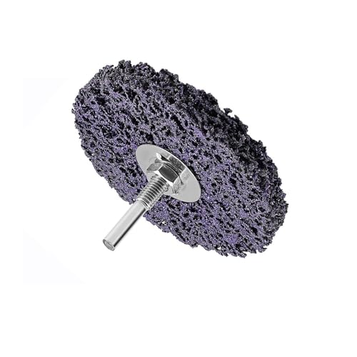 DHRCONPA 1Pc 50/75/100mm Korallen Streifen Disc 6mm Schaft Streifen Rad Bohrer Rotierenden Schleifen Werkzeug for Metall von DHRCONPA