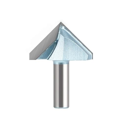 DHRCONPA 1pc 12mm 1/2 zoll Schaft 90 Grad V-Nut Router Bit Trim Ecke Bits Werkzeuge von DHRCONPA