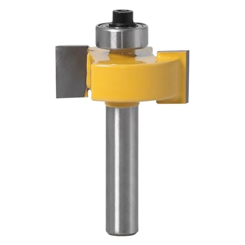 DHRCONPA 1pc 8mm Schaft T-Sloting Router Bit Mit Holz Fräser T Typ Rabbeting Holzbearbeitung Werkzeug von DHRCONPA