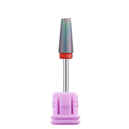 DHRCONPA 1pc Hartmetall Nagel Bohrer 5 In 1 Wolfram Eletric Maniküre Fräser for Zubehör Werkzeuge von DHRCONPA