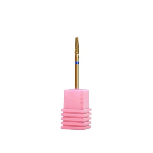 DHRCONPA 2mm Tapered Nail Drill Bits, Diamond Bit Cleaner Accessories von DHRCONPA