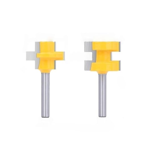 DHRCONPA 2pc 6mm 8mm Schaft Router Bit Set Linie Messer Holz Fräser DHRCONPA 2pc 6mm 8mm Schaft Router Bit Set Linie Messer Holz Fräser von DHRCONPA