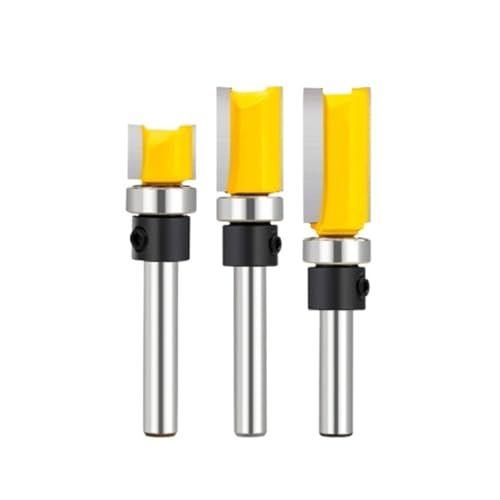DHRCONPA 3 stücke Bit 1/4 "Schaft Wolframkarbid Doppelflöte Router Bits Fräser for Holz Holzbearbeitung Werkzeug DHRCONPA 3 stücke Bit 1/4 "Schaft Wolframkarbid Doppelflöte Router Bits Fräser for Holz Holzbearbeitung Werkzeug von DHRCONPA