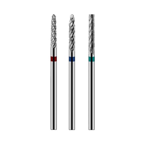 DHRCONPA 3 stücke Wolframkarbid-entferner Nagelbohrer 3/32 "Reinigungsbit von DHRCONPA