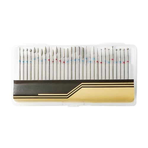 DHRCONPA 30 Pcs Hartmetall Fräser for Maniküre Burr Nagel Bohrer Bits Kits von DHRCONPA