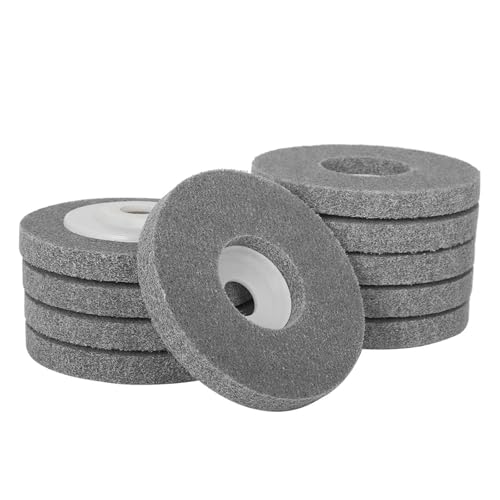 DHRCONPA 4 Zoll Wolle Polierscheibe Winkelschleifer Filzauflage for Metall Marmor Glas Keramik DHRCONPA 4 Zoll Wolle Polierscheibe Winkelschleifer Filzauflage for Metall Marmor Glas Keramik von DHRCONPA
