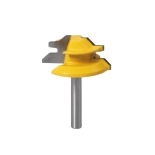 DHRCONPA 45 Grad Schloss Gehrung Router Bit 6 Zu 1/2 Schaft Holzbearbeitung Fräser Werkzeug Bohren for Holz Hartmetall Legierung DHRCONPA 45 Grad Schloss Gehrung Router Bit 6 Zu 1/2 Schaft Holzbearbeitung Fräser Werkzeug Bohren for Holz Hartmetall Legierung von DHRCONPA