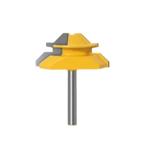 DHRCONPA 45 Grad Schloss Gehrung Router Bit 6 Zu 1/2 Schaft Holzbearbeitung Fräser Werkzeug Bohren for Holz Hartmetall Legierung DHRCONPA 45 Grad Schloss Gehrung Router Bit 6 Zu 1/2 Schaft Holzbearbeitung Fräser Werkzeug Bohren for Holz Hartmetall Legierung von DHRCONPA