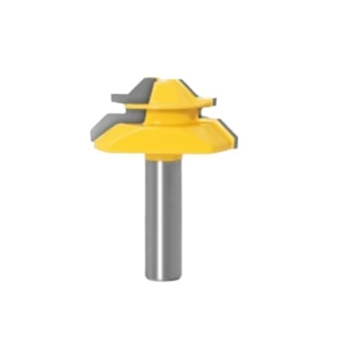 DHRCONPA 45 Grad Schloss Gehrung Router Bit 6 Zu 1/2 Schaft Holzbearbeitung Fräser Werkzeug Bohren for Holz Hartmetall Legierung DHRCONPA 45 Grad Schloss Gehrung Router Bit 6 Zu 1/2 Schaft Holzbearbeitung Fräser Werkzeug Bohren for Holz Hartmetall Legierung von DHRCONPA