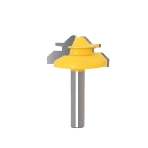 DHRCONPA 45 Grad Schloss Gehrung Router Bit 6 Zu 1/2 Schaft Holzbearbeitung Fräser Werkzeug Bohren for Holz Hartmetall Legierung DHRCONPA 45 Grad Schloss Gehrung Router Bit 6 Zu 1/2 Schaft Holzbearbeitung Fräser Werkzeug Bohren for Holz Hartmetall Legierung von DHRCONPA