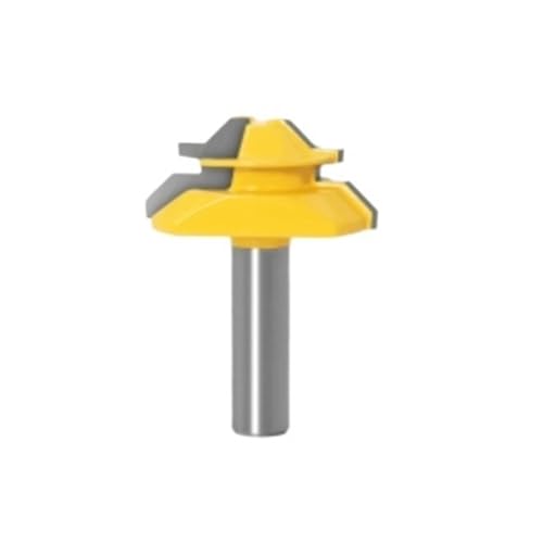 DHRCONPA 45 Grad Schloss Gehrung Router Bit 6 Zu 1/2 Schaft Holzbearbeitung Fräser Werkzeug Bohren for Holz Hartmetall Legierung DHRCONPA 45 Grad Schloss Gehrung Router Bit 6 Zu 1/2 Schaft Holzbearbeitung Fräser Werkzeug Bohren for Holz Hartmetall Legierung von DHRCONPA