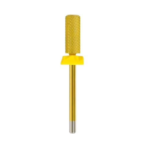 DHRCONPA 5,35 mm 3/32 Zoll kleines Fass Gold Hartmetall Nagelbohrer Bits Links Rechts Hand umgekehrt Schleifkopf Fräser Schleifwerkzeuge von DHRCONPA
