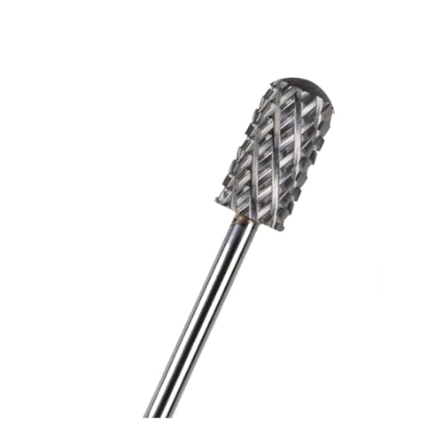 DHRCONPA 6,6 mm großer Fass-Nagel-Bohrer-Hartmetall-Bit-Fräser for die Maniküre von DHRCONPA