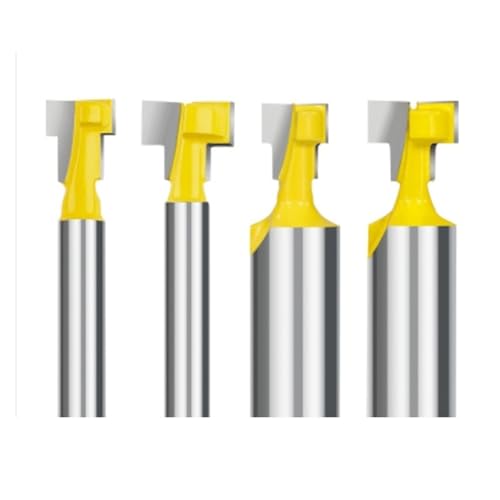 DHRCONPA T-Slot Cutter Router Bit 6,35mm 12,7mm Schaft Wolfram Hartmetall Fräsen for Holz Gravur Werkzeuge DHRCONPA T-Slot Cutter Router Bit 6,35mm 12,7mm Schaft Wolfram Hartmetall Fräsen for Holz Gravur Werkzeuge von DHRCONPA