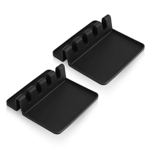 DHSBGWSX 2 stück Küchenutensilien Rack, Löffelregal, küchenhelfer, Küchenutensilien Rack, Geschirrregal, Teelöffelregal, Hengtian Küchengeschirr Rack, Multifunktions-Küchenspatel Rack von DHSBGWSX