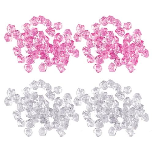 DHSBGWSX 200 Stück Künstliches Mauerwerk, Dekorative Steine, Kleine Eiswürfel-Dekoration, Gefälschte Zerstoßene Eissteine, Gefälschte Acryl-Edelsteine, Simulierte Eiswürfel DHSBGWSX 200 Stück Künstliches Mauerwerk, Dekorative Steine, Kleine Eiswürfel-Dekoration, Gefälschte Zerstoßene Eissteine, Gefälschte Acryl-Edelsteine, Simulierte Eiswürfel von DHSBGWSX