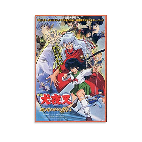 Todo El Arte De Personajes Del Anime Inuyasha Leinwand-Kunstdruck und Wandkunstdruck, modernes Familienschlafzimmerdekor, Poster, 40 x 60 cm von DHSJ