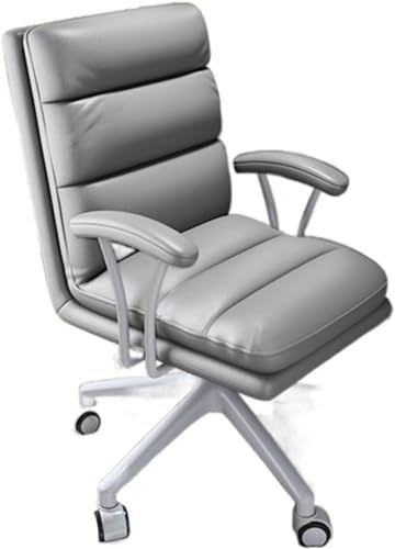 Business-Präsident, Räder Zurück Schreibtisch Stuhl Gaming Schreibtisch Stuhl Swivel Support Office Möbel Stuhl (Color : HANDRAILS-02) progress von DHSKFUA