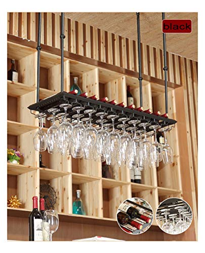 DHSKFUA Hanging/Decken Weinregal Dekoration Weinregal Goblet Rack Rotweinbecher Halbhalter Wand montiert Weinregal Bar Display Ständer Haushaltsrestaurant Nordic Vintage Gold/Braun/Schwarz Progress DHSKFUA Hanging/Decken Weinregal Dekoration Weinregal Goblet Rack Rotweinbecher Halbhalter Wand montiert Weinregal Bar Display Ständer Haushaltsrestaurant Nordic Vintage Gold/Braun/Schwarz Progress von DHSKFUA