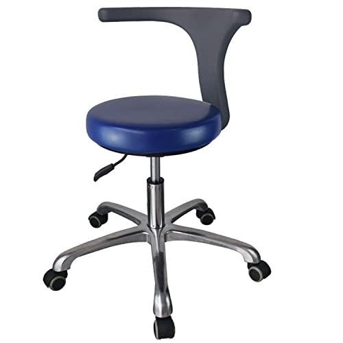 DHSKFUA Medical Dental Stool Zahnarztstuhlhöhe Einstellbarer Arzt Stuhl mit 360 -Grad -Rotation Armlehnen Krankenschwester Assistent Stuhl Stuhl (Größe: E) Progress von DHSKFUA