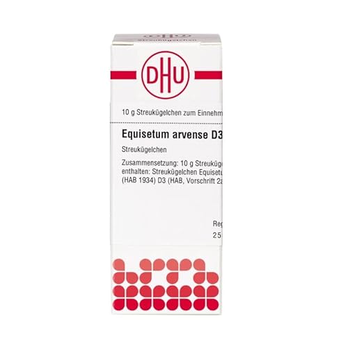 DHU Equisetum arvense D3 Streukügelchen, 10 g Globuli von DHU