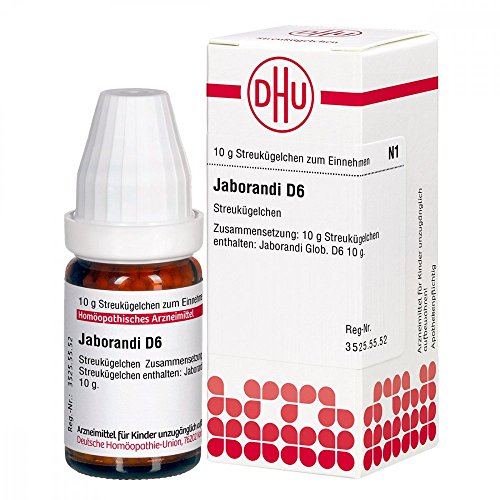 DHU Jaborandi D6 Streukügelchen, 10 g Globuli von DHU