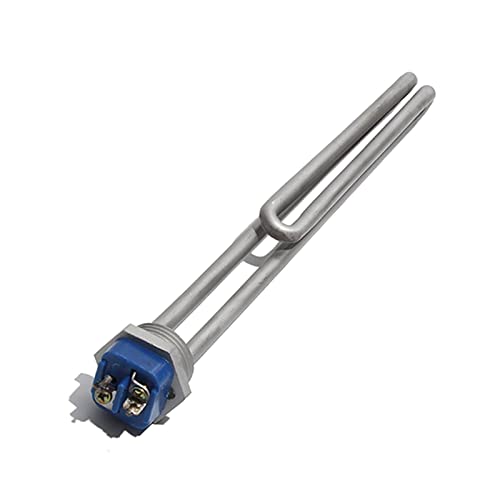 DHVIJA 1 Zoll NPT/DN25 Gewinde Tauchwasserheizer Rohr 304SUS Heizelement mit Zubehör 120V/220~240V/380V 4.5KW/5.5KW/6.5KW Joyous (Color : A, Size : 1 Inch NPT 380V-4.5KW 290mm) von DHVIJA