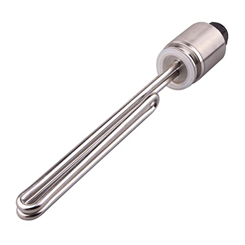 DHVIJA 1.5. Zoll-Tri-Clamp-Tauchheizung Heizelement mit Sus Abdeckung for Flüssigbrauen OD50.5mm 240V 2500W Joyous von DHVIJA
