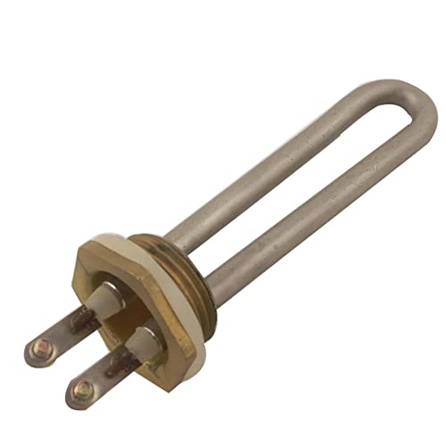 DHVIJA DN25 32 MM 1 Zoll Flansch Elektrisches Heizelement for Heizkessel, Sechskantkopf Elektrisches Bolier Heizrohr 700 W 1000 W 1500 W Joyous (Color : 150mm 1000W, Size : 110V) von DHVIJA